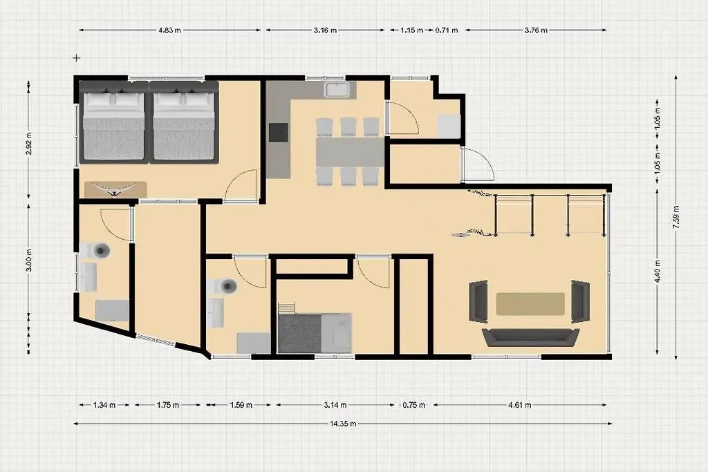 Pier 40 Free Parking Oceanview Kids House Jungle Gym Slide 2Bedroom Busan Apartment