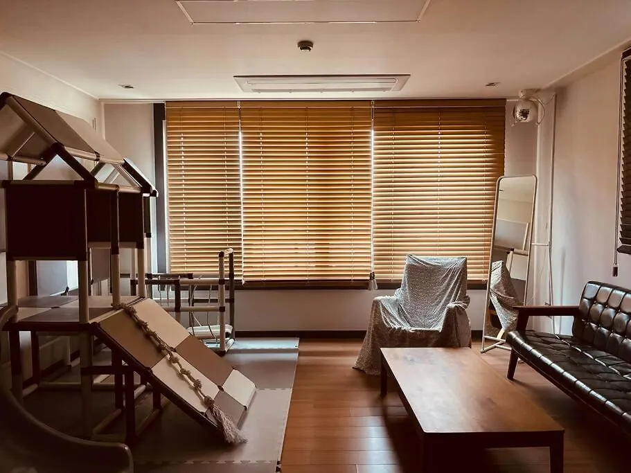 Apartment Pier 40 Free Parking Oceanview Kids House Jungle Gym Slide 2Bedroom Busan